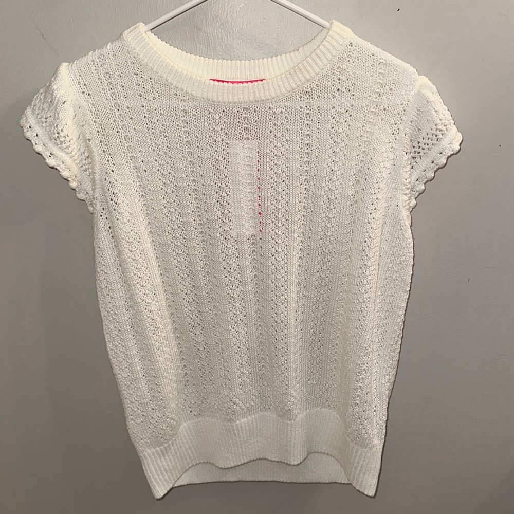 Lilly Pulitzer joliette sleeveless sweater NWT Large